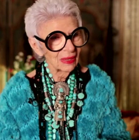 Iris Apfel – a rare bird