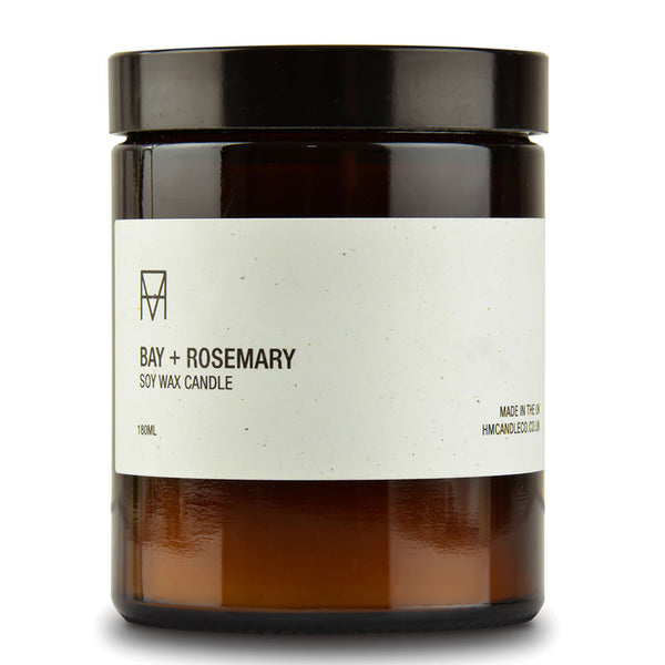 Bay & Rosemary Soy Wax Candle