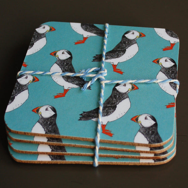 Puffin Billy Coaster Set